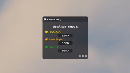 ระบบ เปิดหมวก & ทิป สำหรับเป็นกิจกรรมในเซิฟของผู้เล่น อาทิเปิดหมวกร้องเพลง นั่งขอทาน screenshot 1