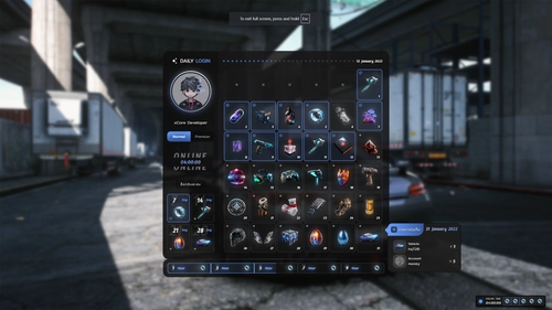 ระบบ Login + Online รายวัน screenshot 2
