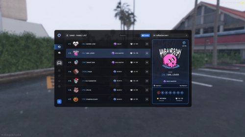 ระบบ Gang Management screenshot 3