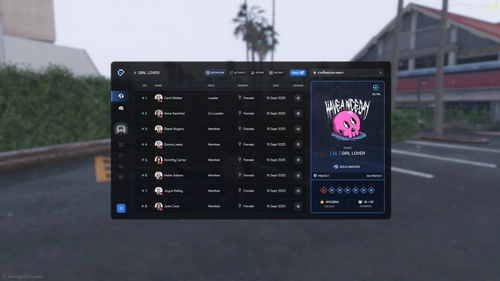ระบบ Gang Management screenshot 8